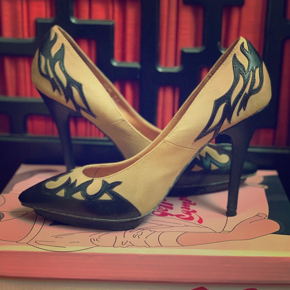 Blacks Heels.